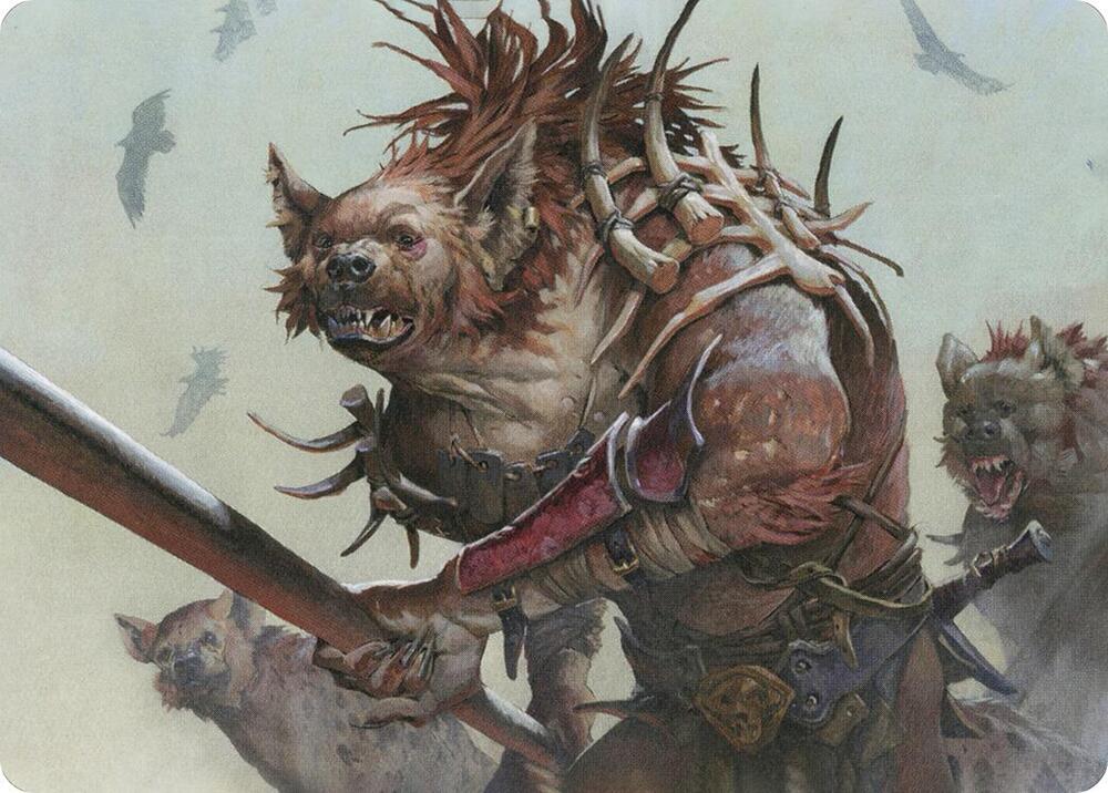 Gnoll Art Card