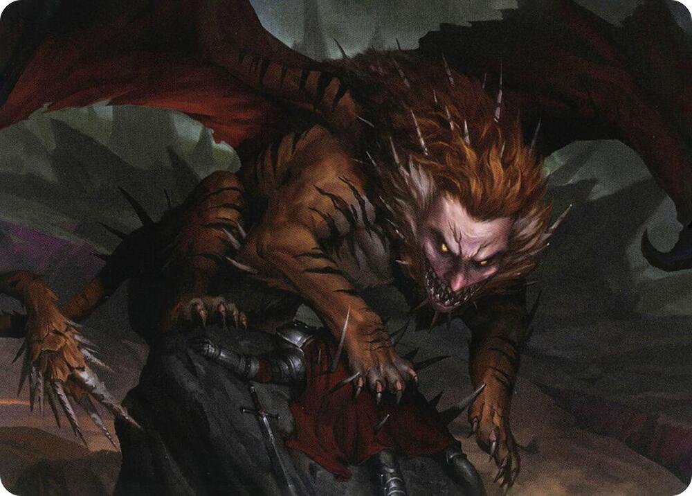 Manticore Art Card