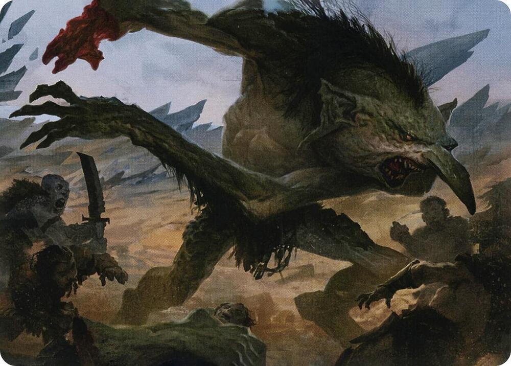 Troll Art Card