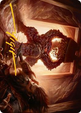 Xorn Art Card (Gold-Stamped Signature)