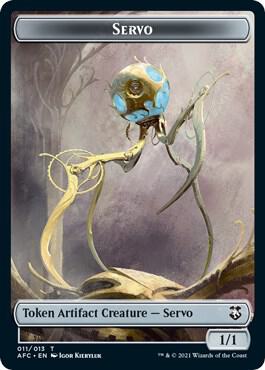 Servo // Zombie Double-Sided Token