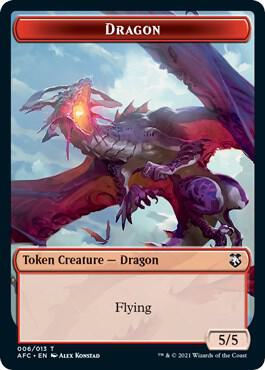 Dragon // Dragon Spirit Double-Sided Token