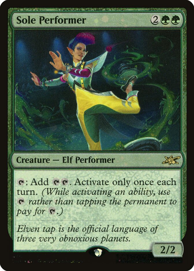Sole Performer (Galaxy Foil)