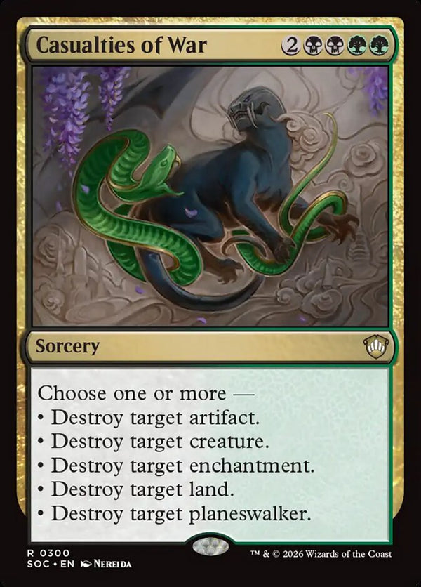Casualties of War - Magic: The Gathering