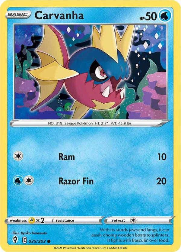 Carvanha - Pokémon