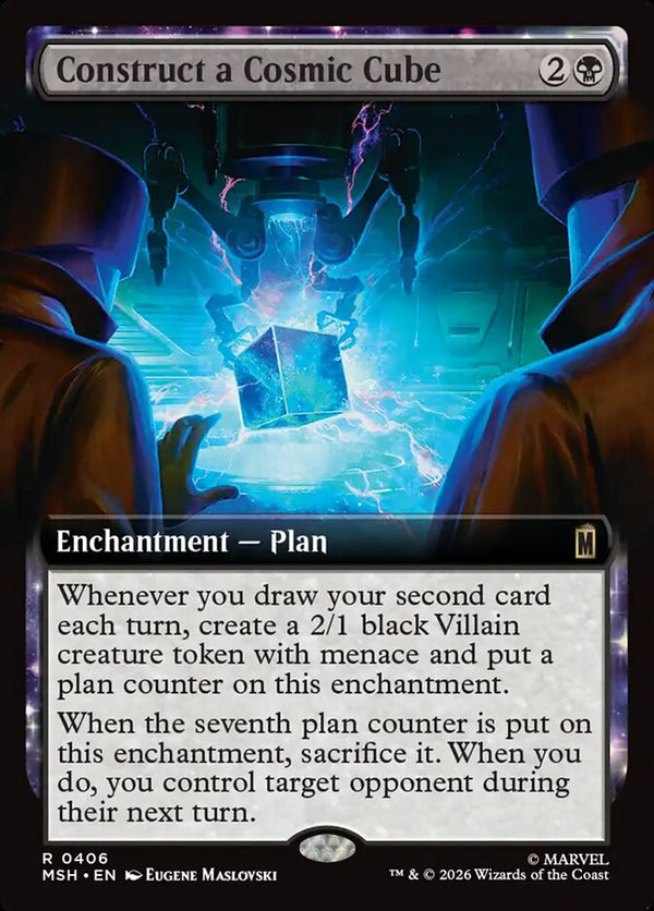 Construct a Cosmic Cube (Extended Art) - Magic: The Gathering
