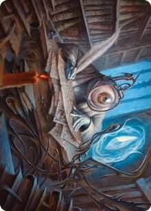 Unblinking Observer Art Card