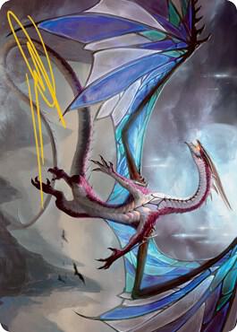 Moonveil Regent Art Card (Gold-Stamped Signature)