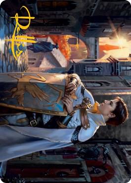 Dennick, Pious Apprentice Art Card (Gold-Stamped Signature)