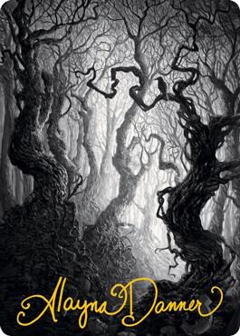 Forest Art Card (80/81) (Gold-Stamped Signature)