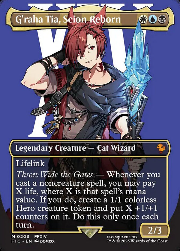 G'raha Tia, Scion Reborn (Borderless) - Magic: The Gathering