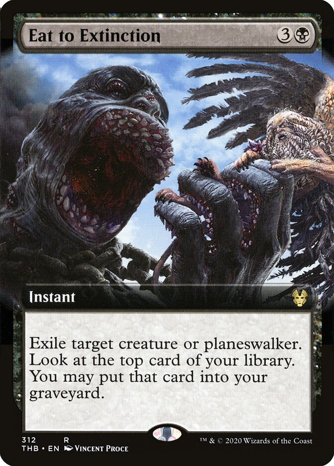 Eat to Extinction (Extended Art)