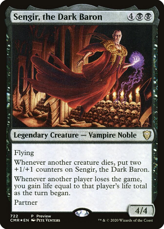 Sengir, the Dark Baron (Alternate Art)