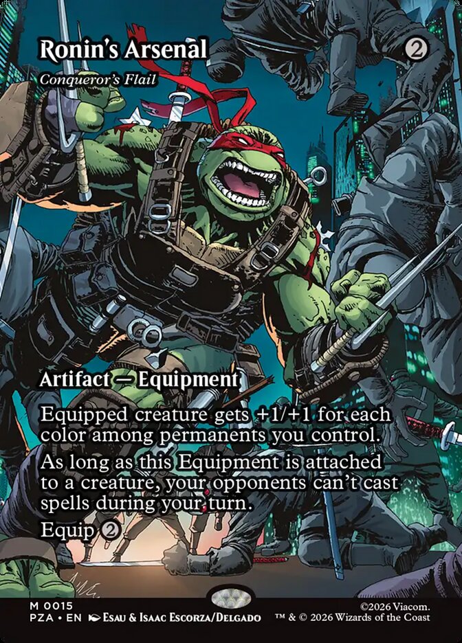 Ronin's Arsenal - Conqueror's Flail (Borderless)