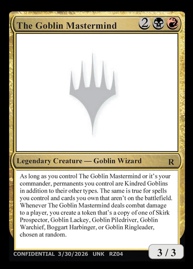 The Goblin Mastermind