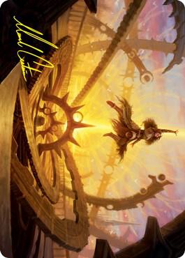 Katilda's Rising Dawn Art Card (Gold-Stamped Signature)