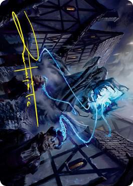 Dreamshackle Geist Art Card (Gold-Stamped Signature)