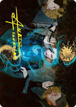 Witness the Future Art Card (Gold-Stamped Signature)