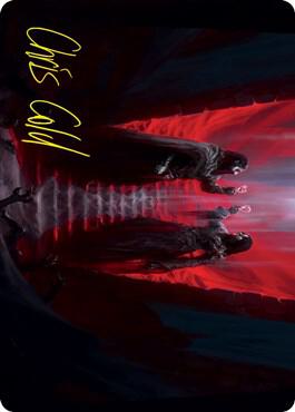 Vampires' Vengeance Art Card (Gold-Stamped Signature)