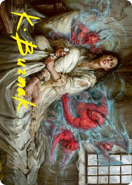 Eruth, Tormented Prophet Art Card (Gold-Stamped Signature)