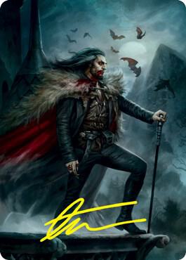 Dracula, Blood Immortal Art Card (Gold-Stamped Signature)