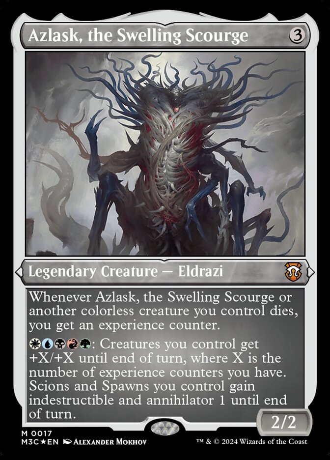 Azlask, the Swelling Scourge (Foil Etched)