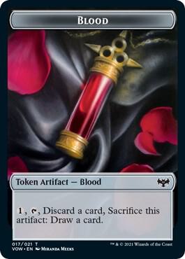 Blood // Boar Double-Sided Token