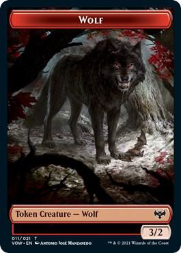 Wolf (011) // Spirit (002) Double-Sided Token