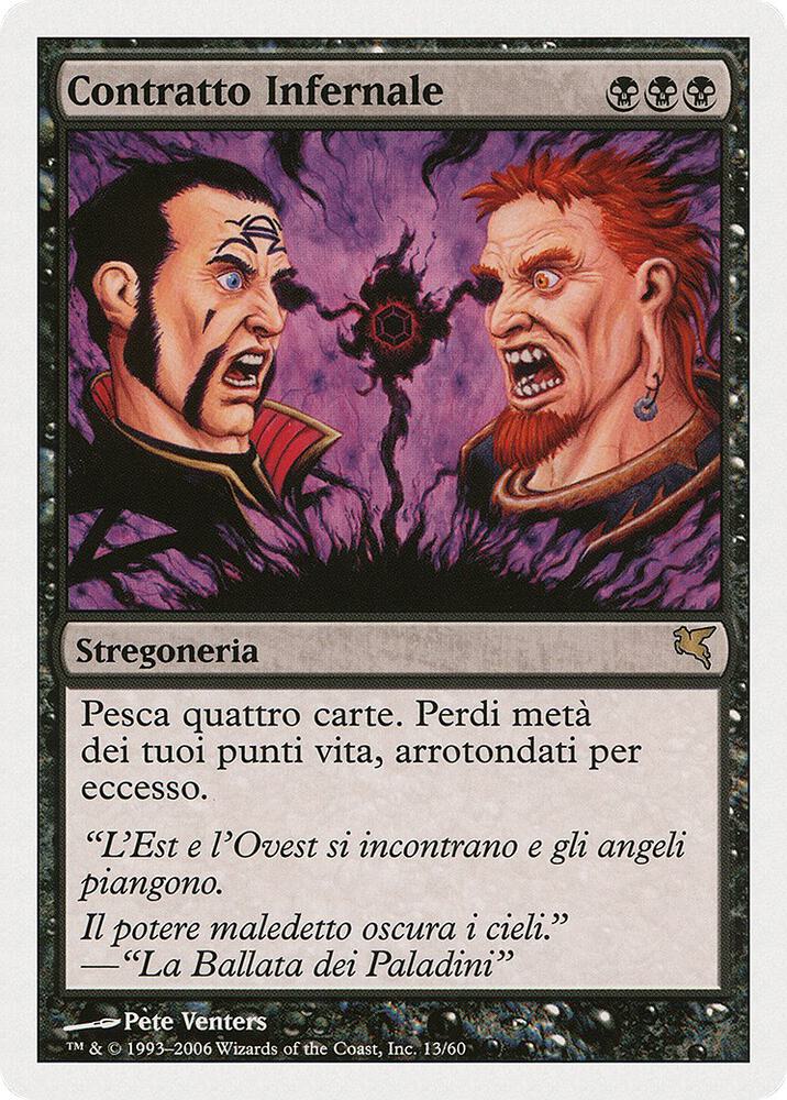 Infernal Contract (Italian) - "Contratto Infernale"