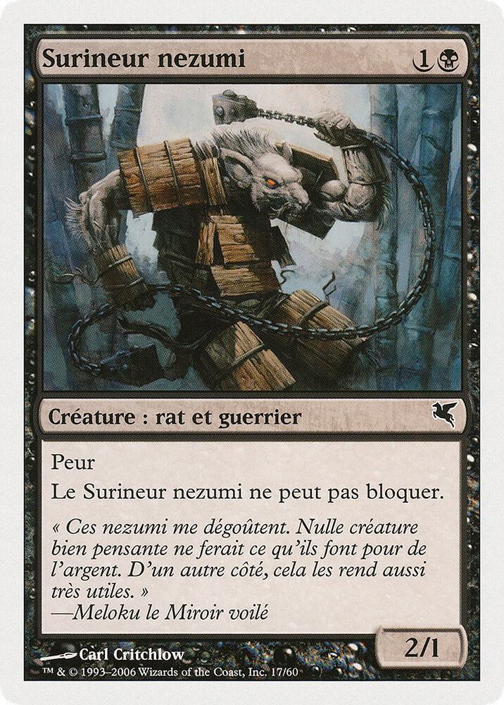 Nezumi Cutthroat (French) - "Surineur nezumi" (A17)