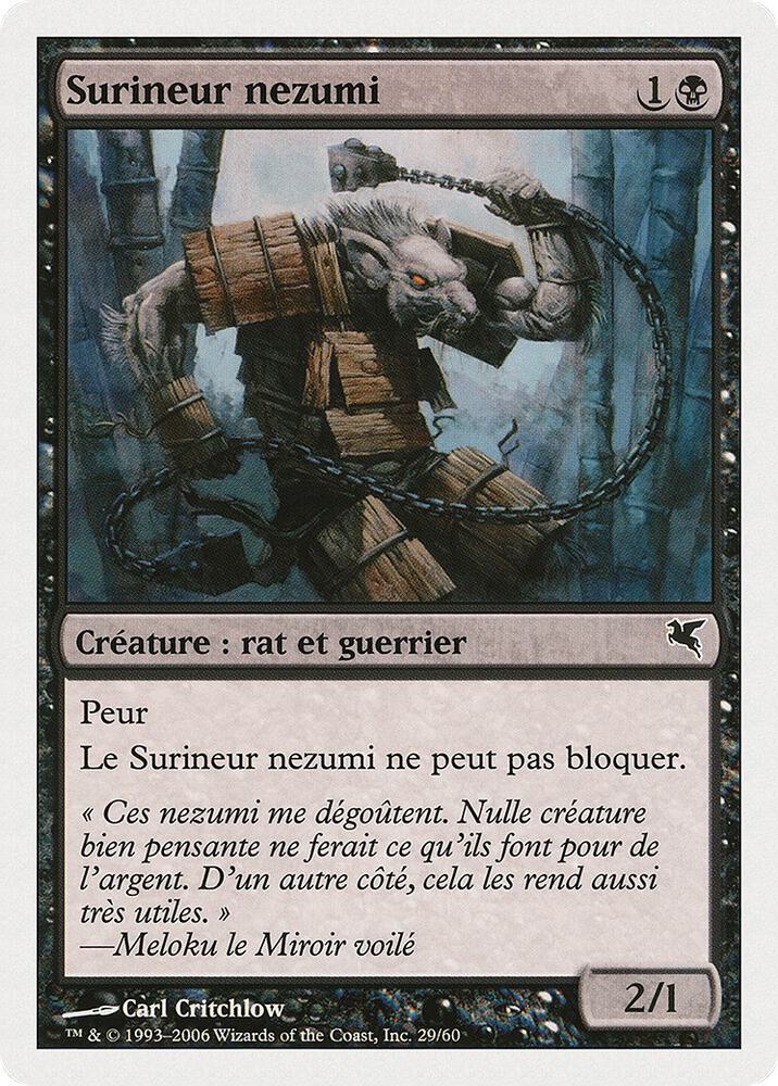 Nezumi Cutthroat (French) - "Surineur nezumi" (A29)