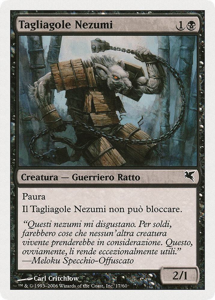 Nezumi Cutthroat (Italian) - "Tagliagole Nezumi" (A17)