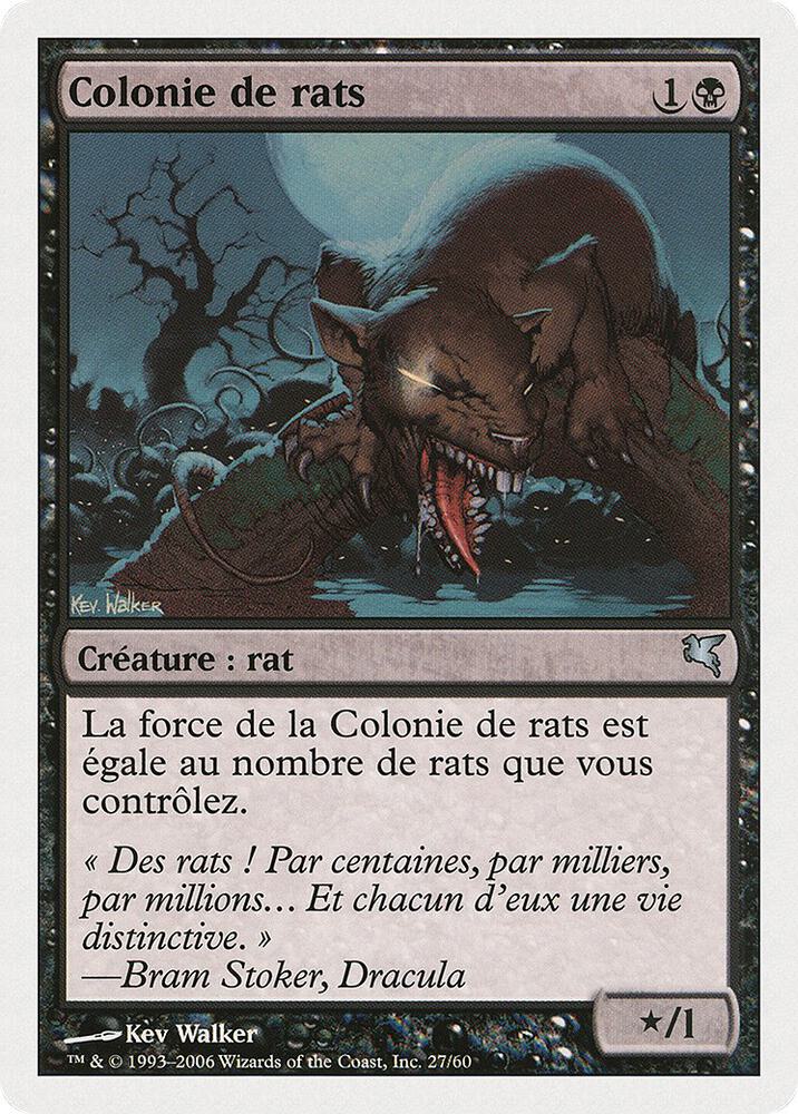 Swarm of Rats (French) - "Colonie de rats" (A27)