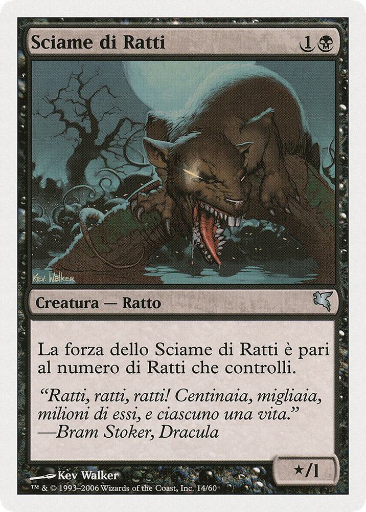 Swarm of Rats (Italian) - "Sciame di rats" (A14)