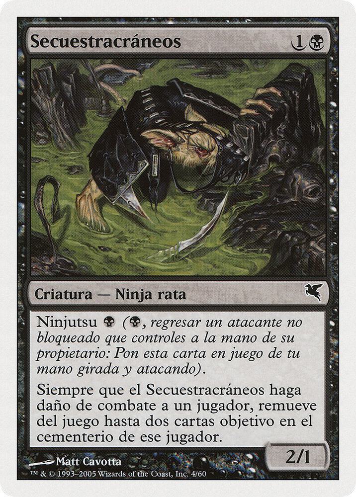 Skullsnatcher (Spanish) - "Secuestracraneos" (A4)