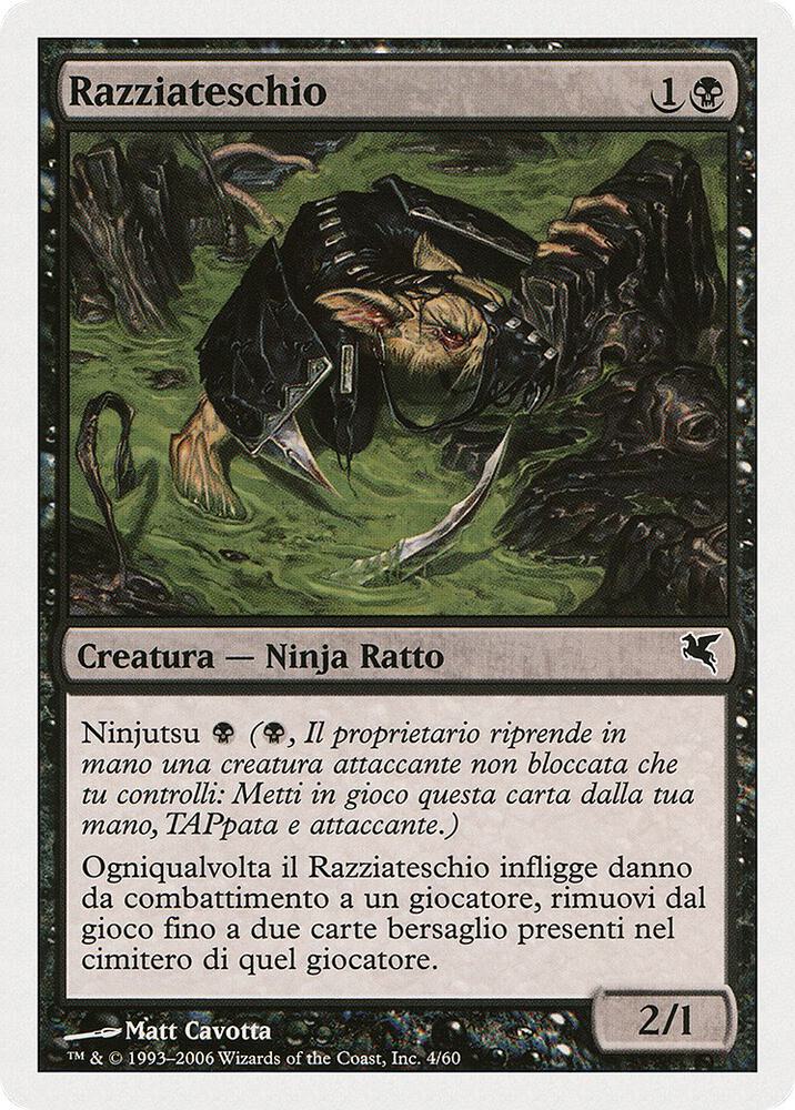 Skullsnatcher (Italian) - "Razziateschio" (A4)