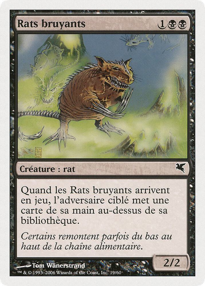 Chittering Rats (French) - "Rats bruyants" (A19)
