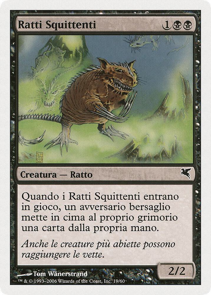Chittering Rats (Italian) - "Ratti Squittenti" (A19)