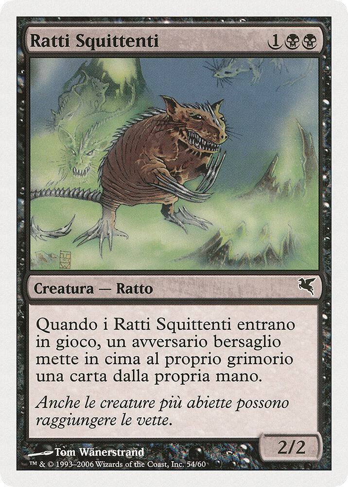 Chittering Rats (Italian) - "Ratti Squittenti" (A54)