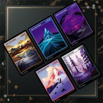 Secret Lair Drop: PixelSnowLands.jpg - Non-Foil Edition