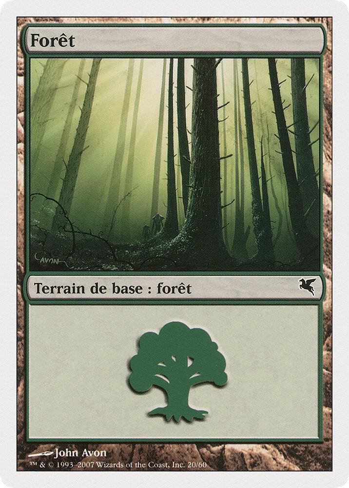 Forest (French) - "Foret" (B20)