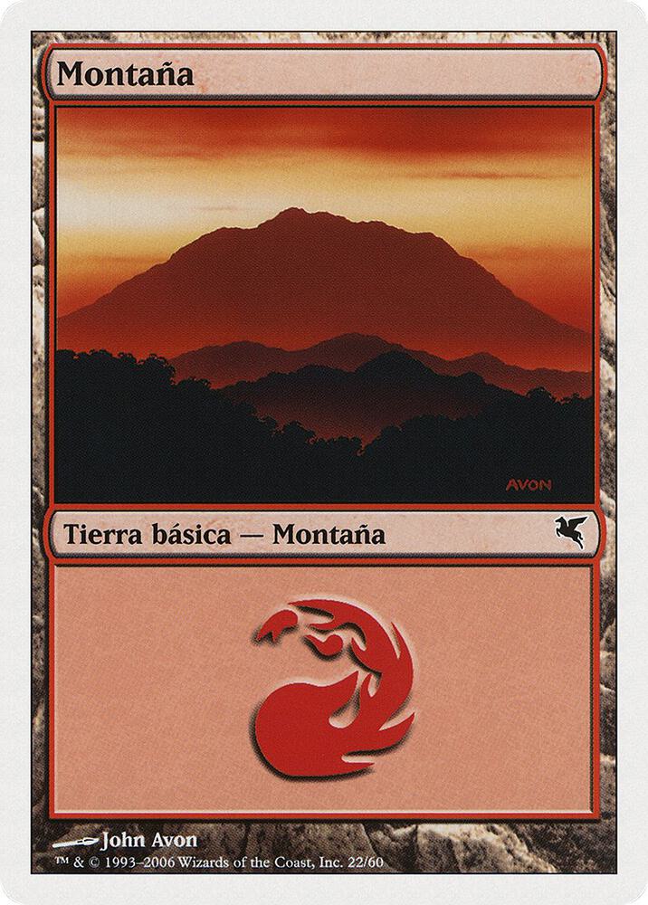 Mountain (Spanish) - "Montana" (C22)