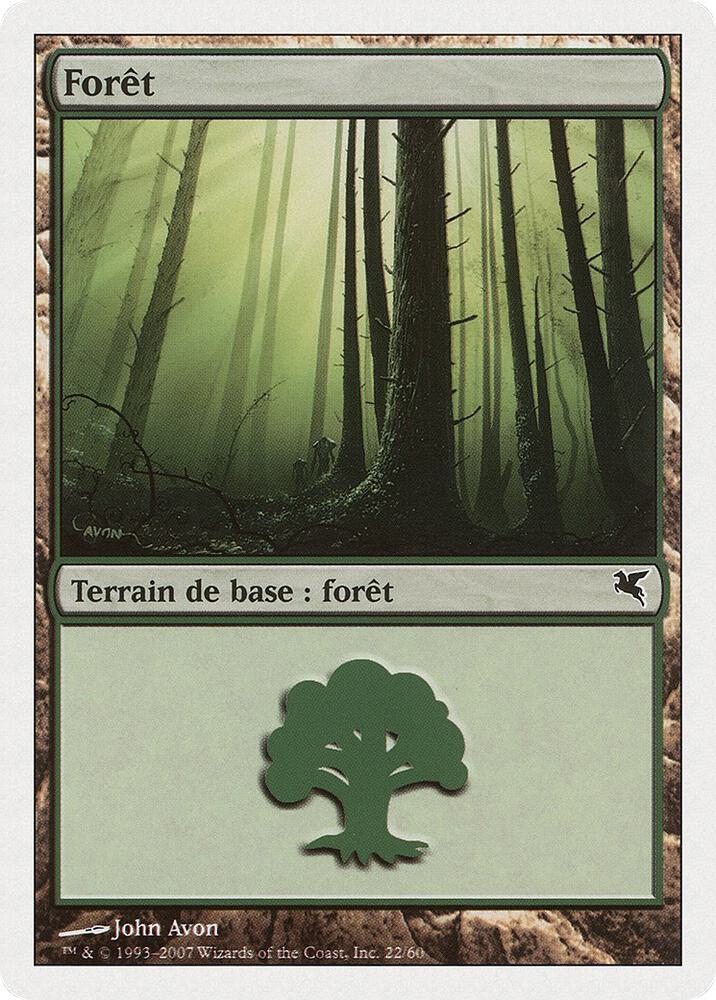 Forest (French) - "Foret" (J22)