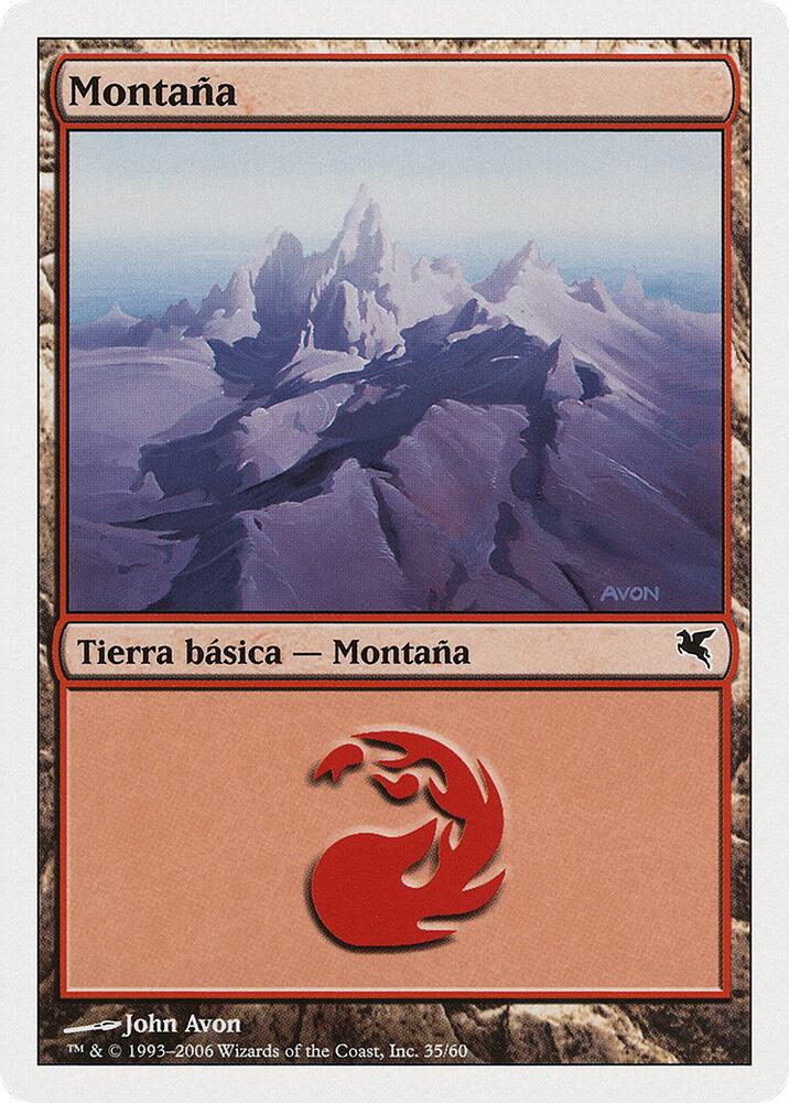 Mountain (Spanish) - "Montana" (C35)