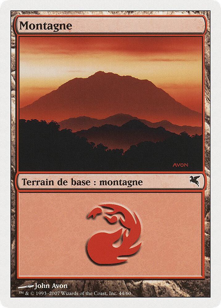 Mountain (French) - "Montagne" (I44)