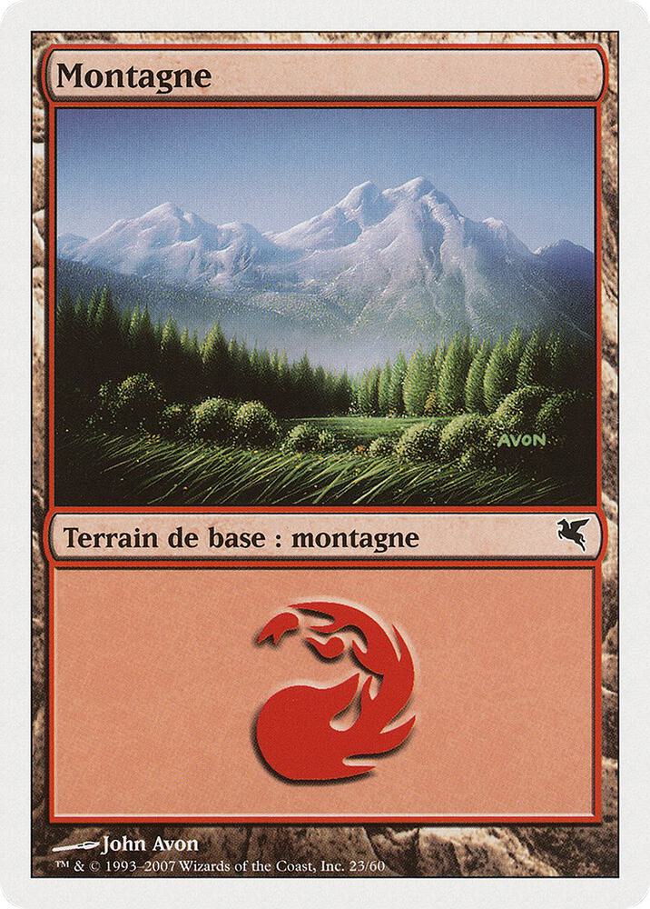 Mountain (French) - "Montagne" (I23)