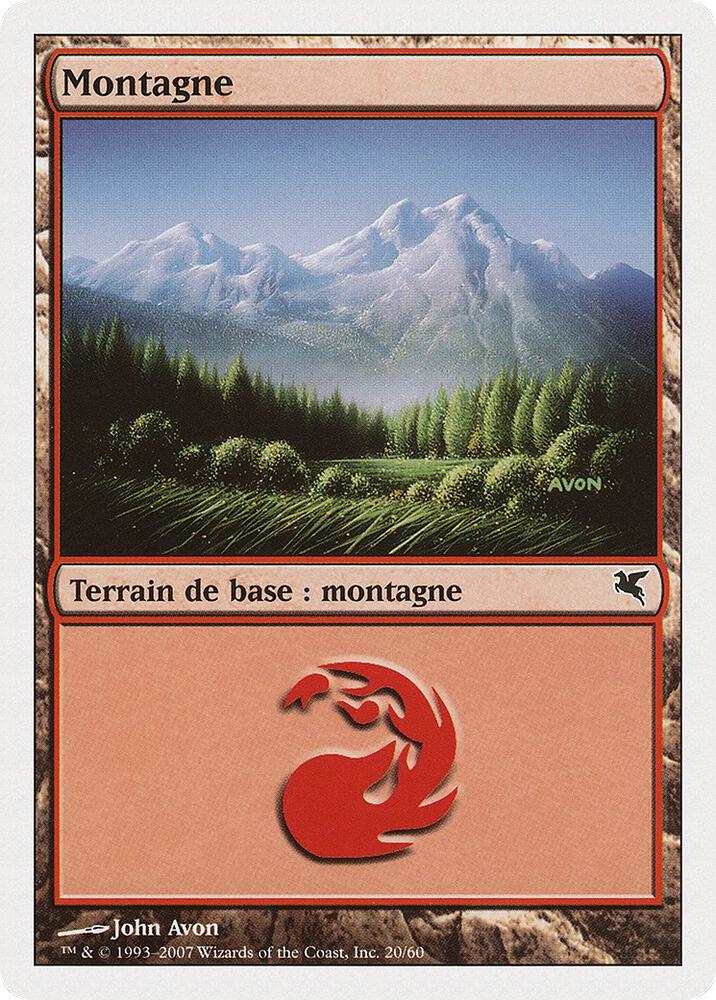 Mountain (French) - "Montagne" (I20)
