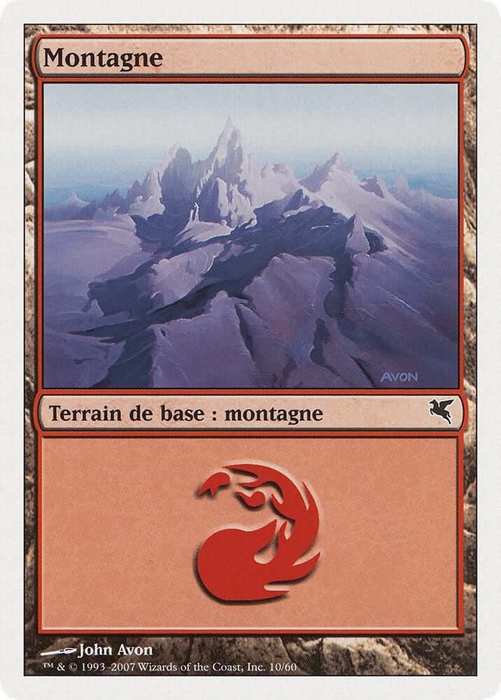 Mountain (French) - "Montagne" (I10)