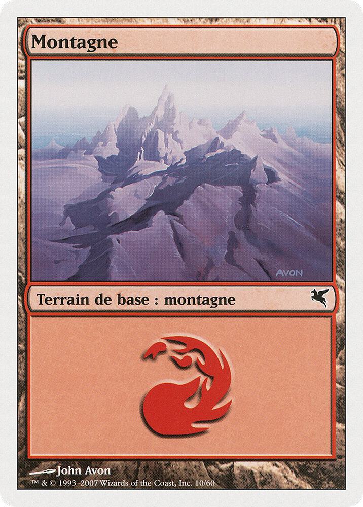 Mountain (French) - "Montagne" (D10)