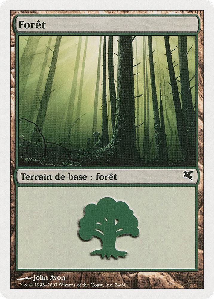 Forest (French) - "Foret" (B24)